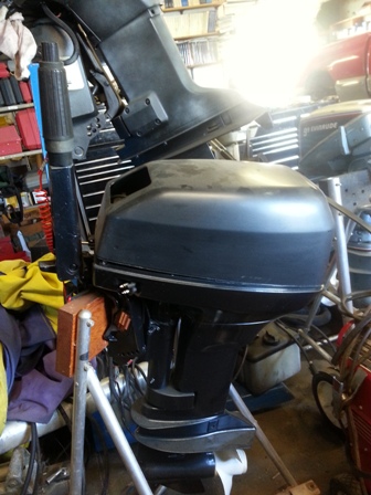 1995 9.9 HP Evinrude Engine 