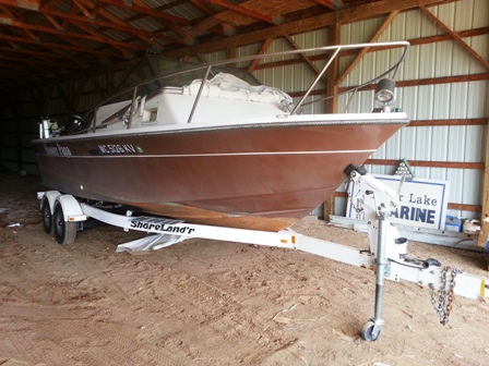 1982 AMF Robalo with Kicker and Trailer