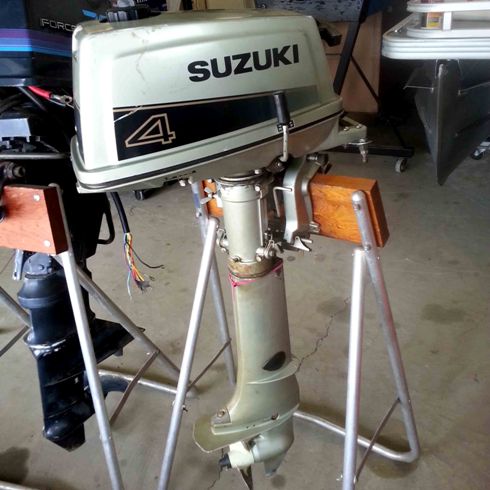 1988 Suzuki 4 HP Engine