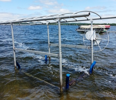 Shore Station Boat Lift